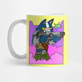 final space, avocato. hand drawn cartoon art. Mug